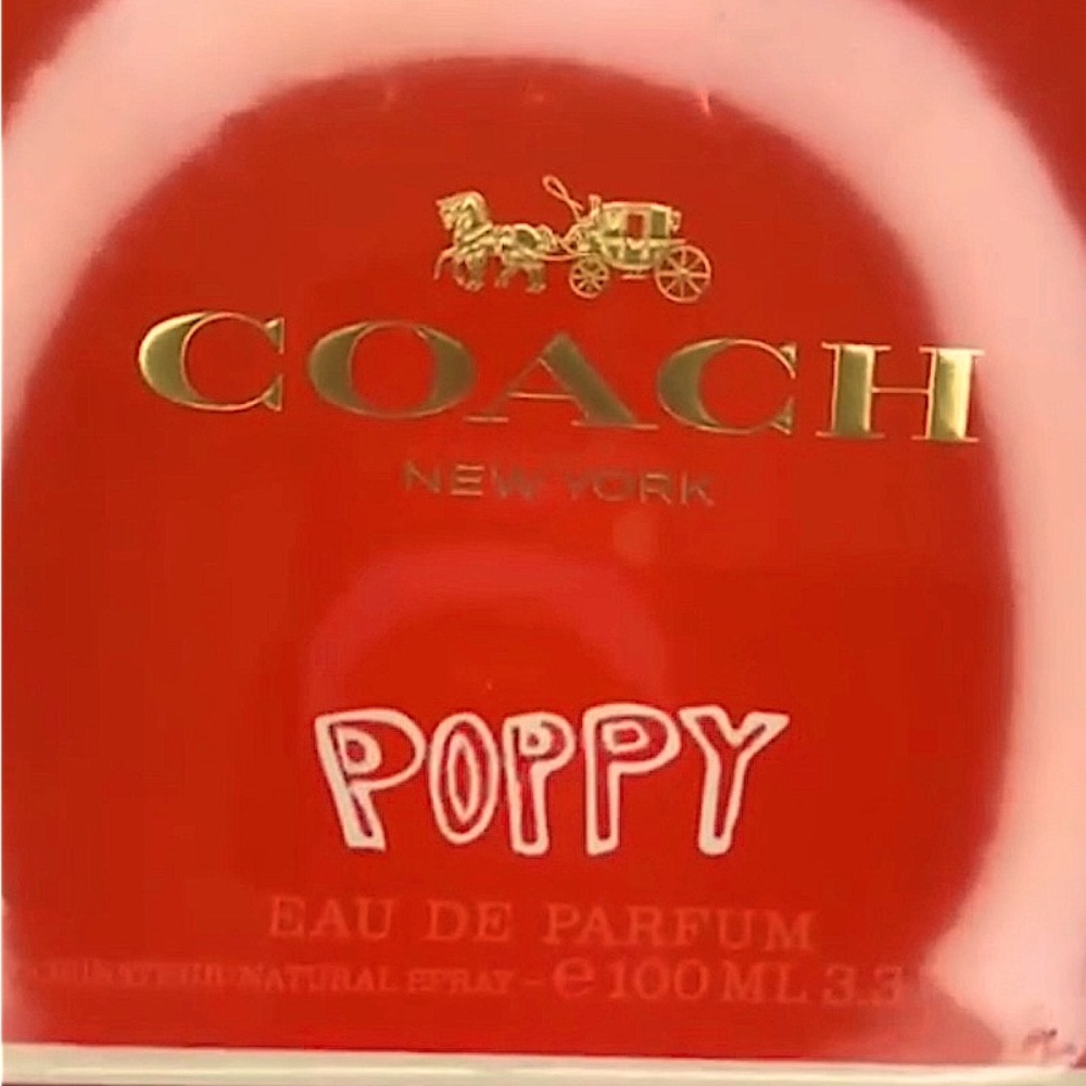 Coach Poppy Eau de Parfum - Red and Gold